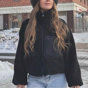 Zara teddy coat
